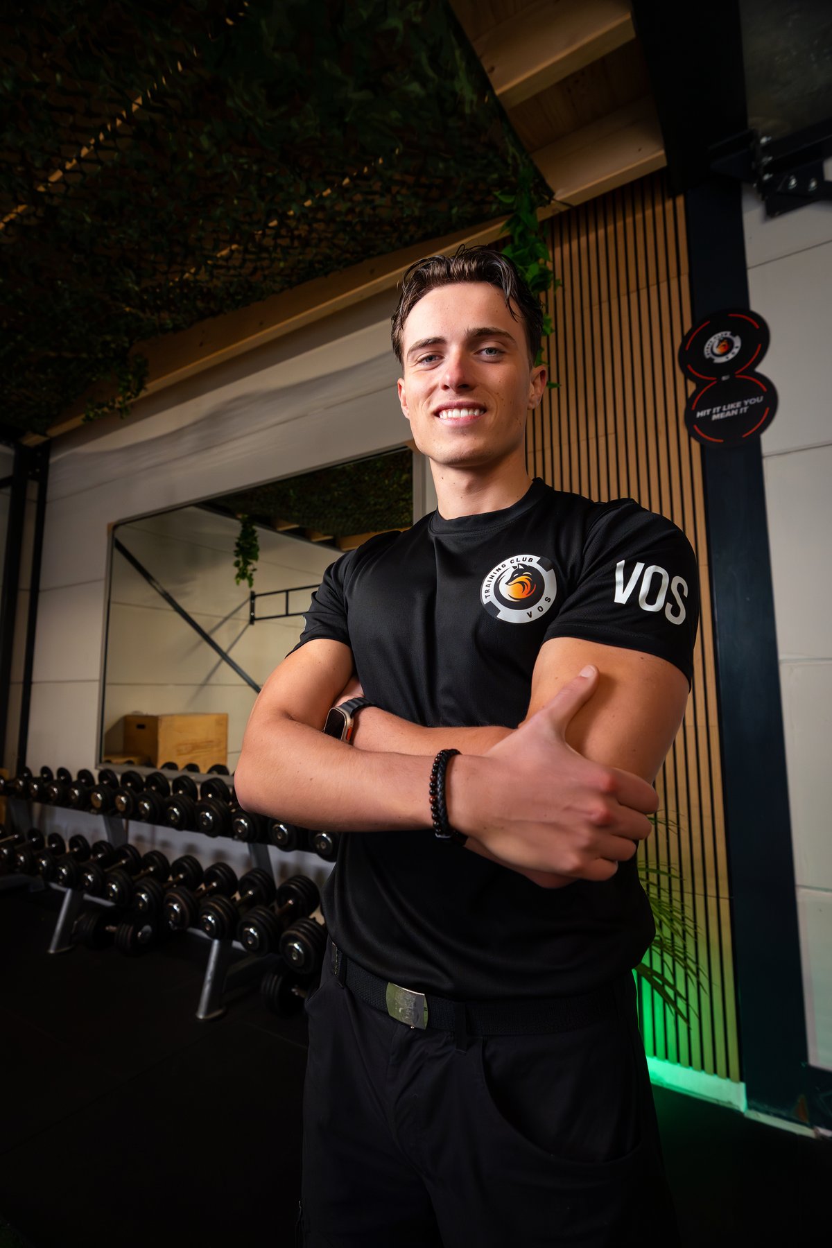Quint van Os, personal trainer en eigenaar van Vos Training Club in Havelte